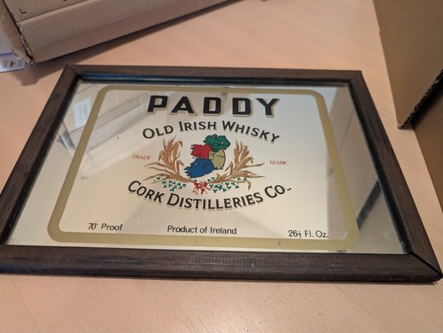 Paddy irish whisky vintage bar - paddy,