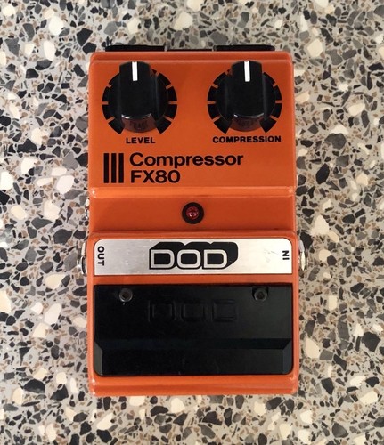 Dod fx80 compressor guitar - compressor,