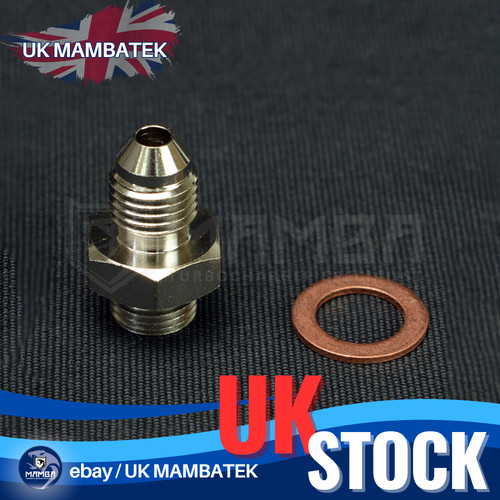Turbo oil feed adapter - turbo,