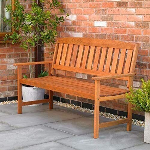 Seater wooden bench outdoor - seater,