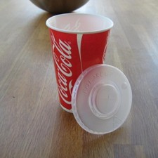 50 x 12oz Coca Cola Paper Cups
