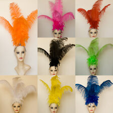 las vegas showgirl Feather headdress