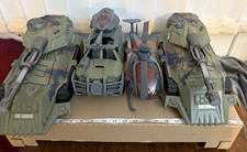 4 x  Lanard Army Military ‘Toys’- Tanks, Helicopter and armoured vehicle- sounds