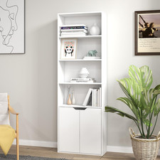 Bookcase 6 Tier Tall Storage