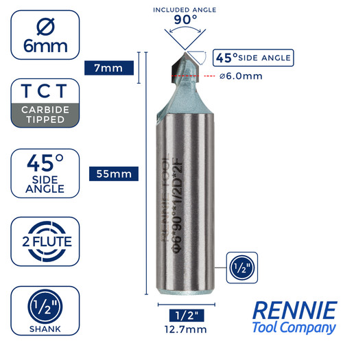 6mm degree 2 - 6mm, tct