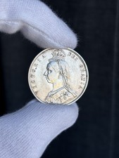 1887 Victoria Silver Halfcrown