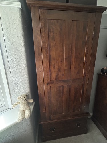 Laura ashley single wardrobe - single,