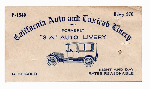 Orig 1915 california auto and - california,