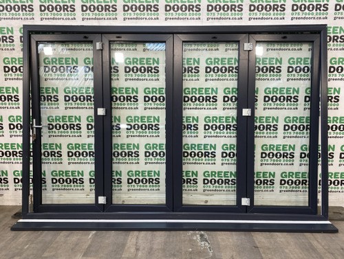 Upvc bifolding doors grey - upvc,