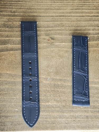 Genuine alligator watch strap - genuine,