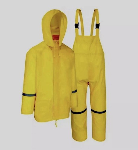 Piece yellow rain suit size - piece,