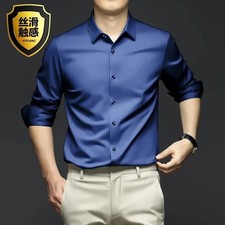 Mens Formal Shirt Long Sleeve