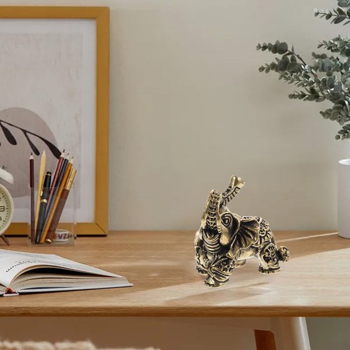 Set brass elephant - set, 2