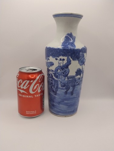 Antique chinese blue - chinese, white