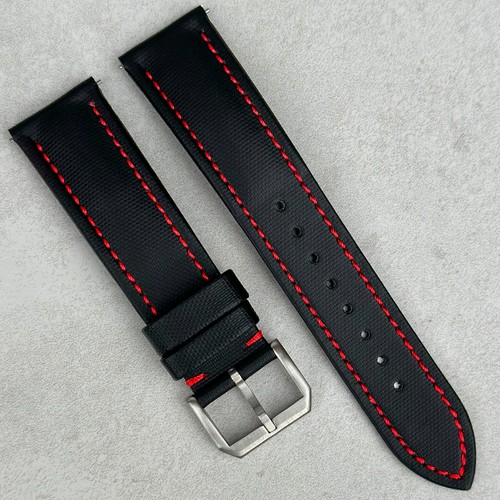 Jet black sail cloth watch - jet,