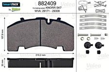 Rear Disc Brake Pad Set VALEO Fits MAN SCANIA IVECO VOLVO MERCEDES DAF 90 84-15