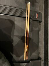 2pc PowerGlide professional The Diamond International Pool Cue 58" 50/50 Split 