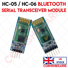 HC-05/HC-06 ARDUINO ANDROID WIRELESS BLUETOOTH SERIAL 5V TRANSCEIVER MODULE - UK