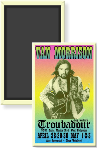 Van morrison troubadour poster - morrison,