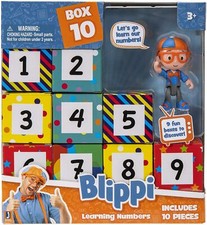 BLIPPI LEARNING NUMBERS