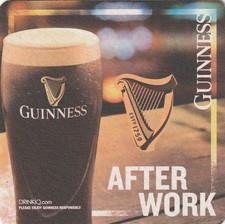 BEER MAT - GUINNESS - AFTER