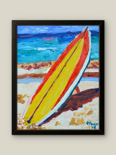 Original ocean acrylic - original,