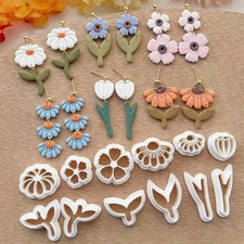 Polymer clay earring - polymer,