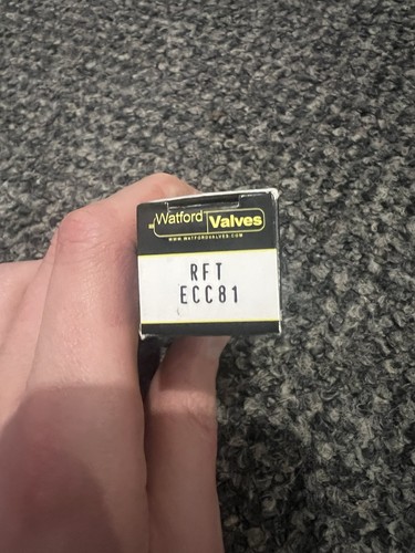 Rct ecc81 vacuum tube valve - rct,