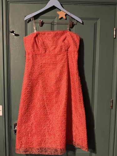 Principles coral embroidered