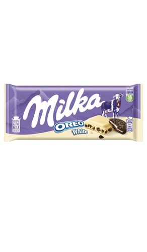 Milka oreo white 100g - milka,