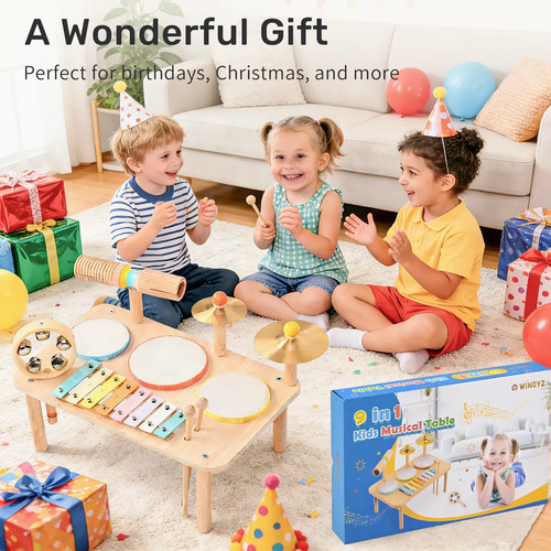 Wingyz kids wooden drum - wingyz,