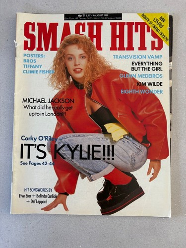 Smash hits magazine - smash,