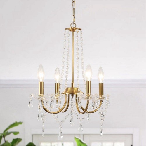 Light gold candle style - gold,