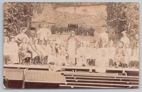 Rppc childrens theatrical - rppc,