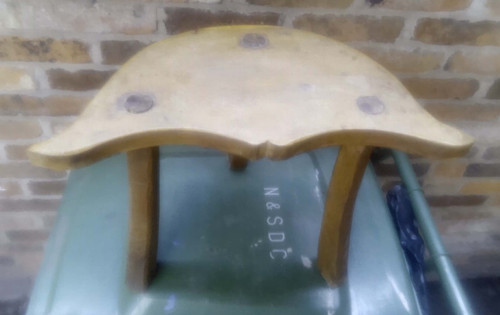 Vintage wooden rustic legged - 3,