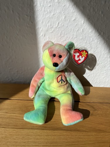 Beanie babies tie dye peace - babies,