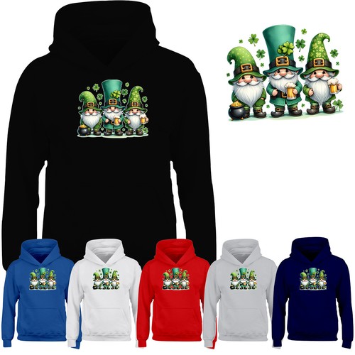 Patricks day hoody jumper - st,