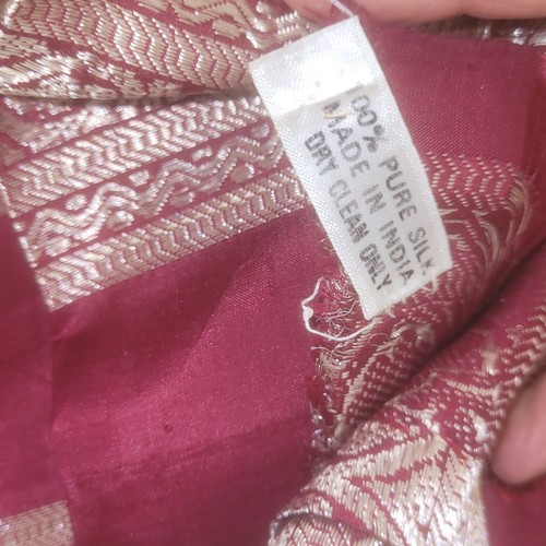 100 silk saree sari - silk, 🥻
