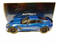 Autoart Chevrolet Corvette C7 Z06 Laguna Blue Tintcoat 1/18 71265