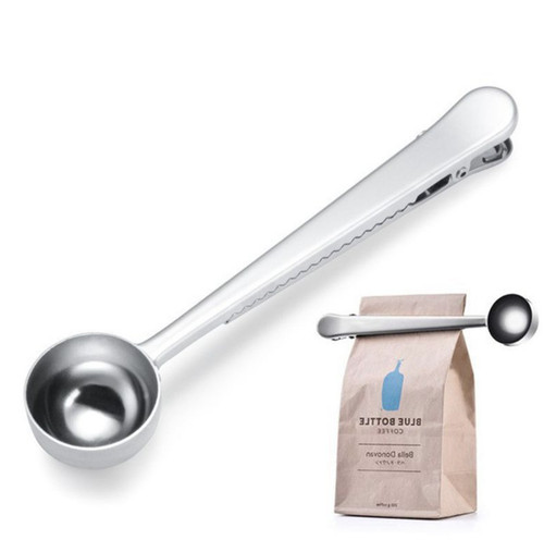 Stainless steel coffee spoon - stainless,