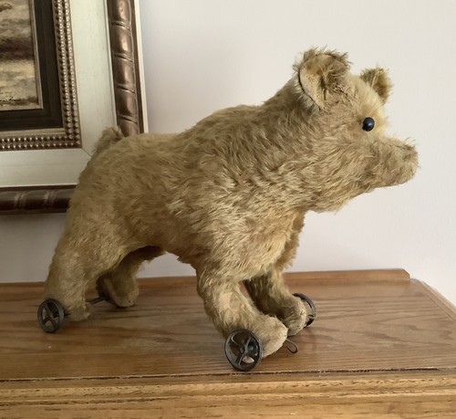 Antique straw stuffed - antique,