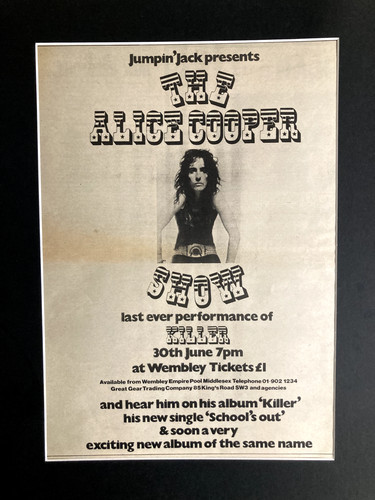 Original 1972 poster - original, for