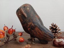 Vintage wooden hand - vintage, carved