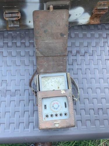 Vintage multimeter meter - vintage,