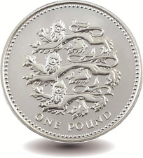 2002 Sterling Silver Proof One Pound Coin