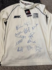 Signed cricket memorabilia - signed,