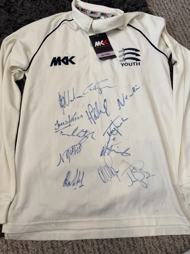 Signed cricket memorabilia - signed,