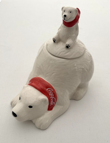 Coca cola polar bear - polar, cookie