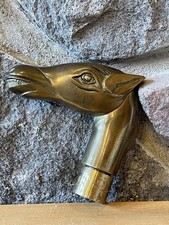 Brass Horse Head Cane Handle