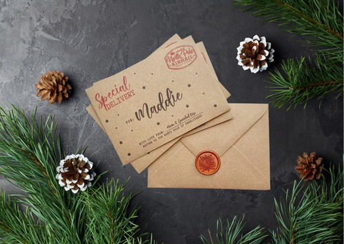 Personalised christmas money - christmas,